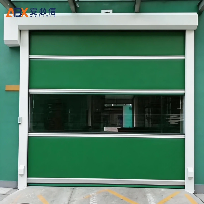 天津东疆保税港区软帘快速门